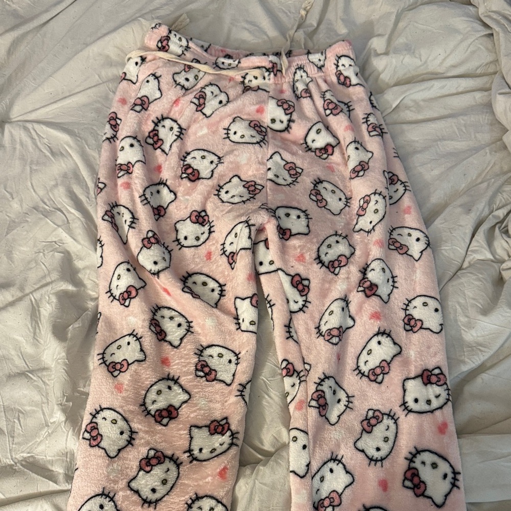 Hello Kitty Adorable Pink Pajama Bottoms